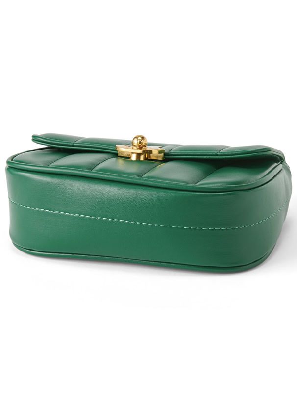 日本 GRL - 2WAY皮質糖果手提小包/腋下包-米杏 (F)