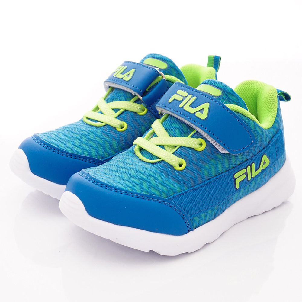 FILA - 運動鞋-輕量運動系列(中大童段)-藍綠