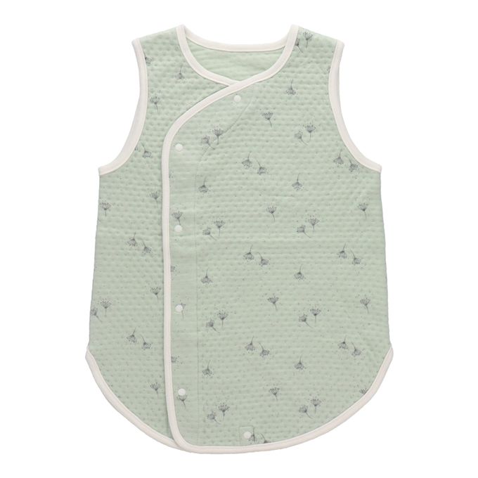 akachan honpo - 頂級合身防踢被-淺綠色 (60~70cm)