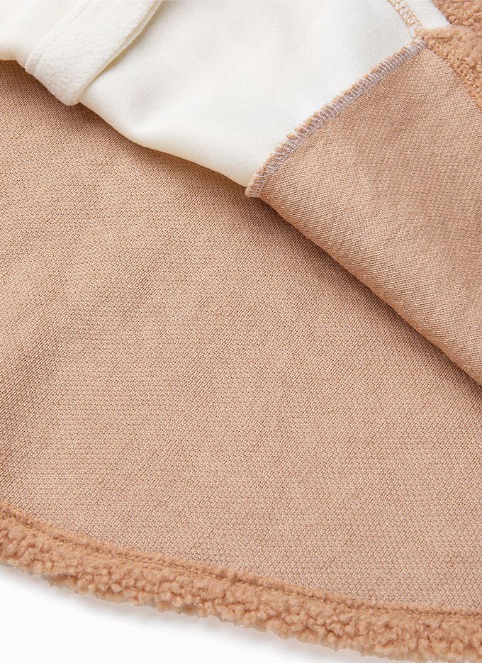 韓國 OZKIZ - 聖誕魯道夫羔羊絨斗篷 (Free)