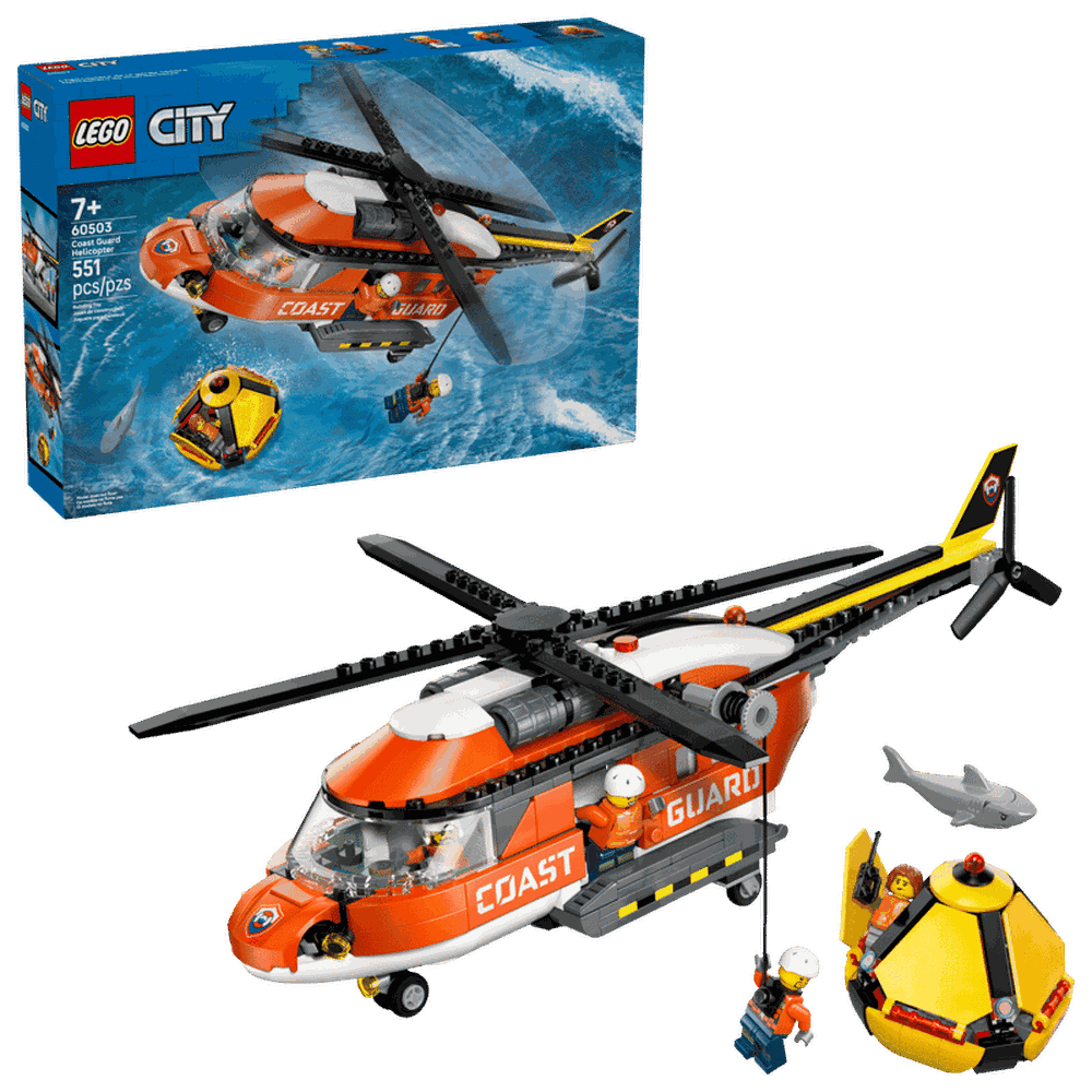 LEGO 60503 海岸巡防隊直升機 Coast Guard Helicopter