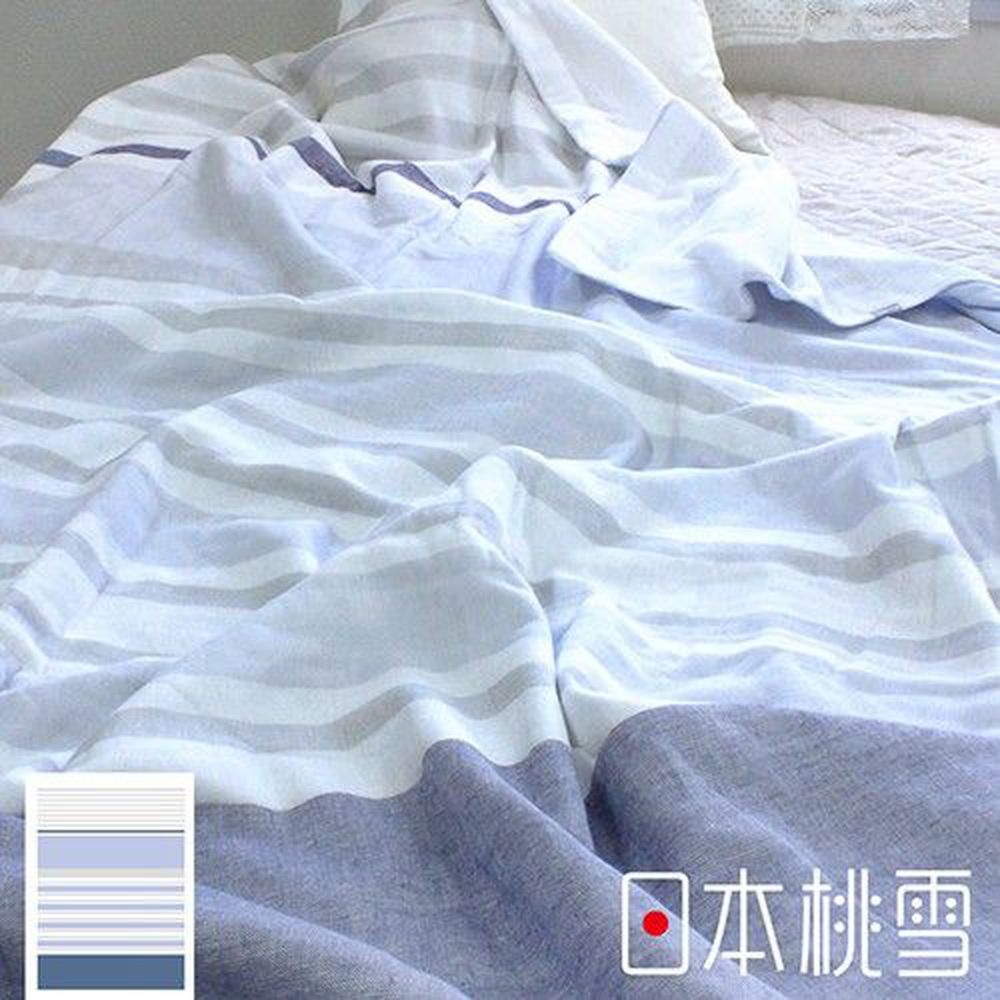 日本桃雪 - 今治毛巾被-月光藍 (140x190cm)