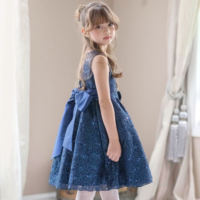 日本 Catherine Cottage - 優雅千金亮片蕾絲洋裝/小禮服-薄荷綠