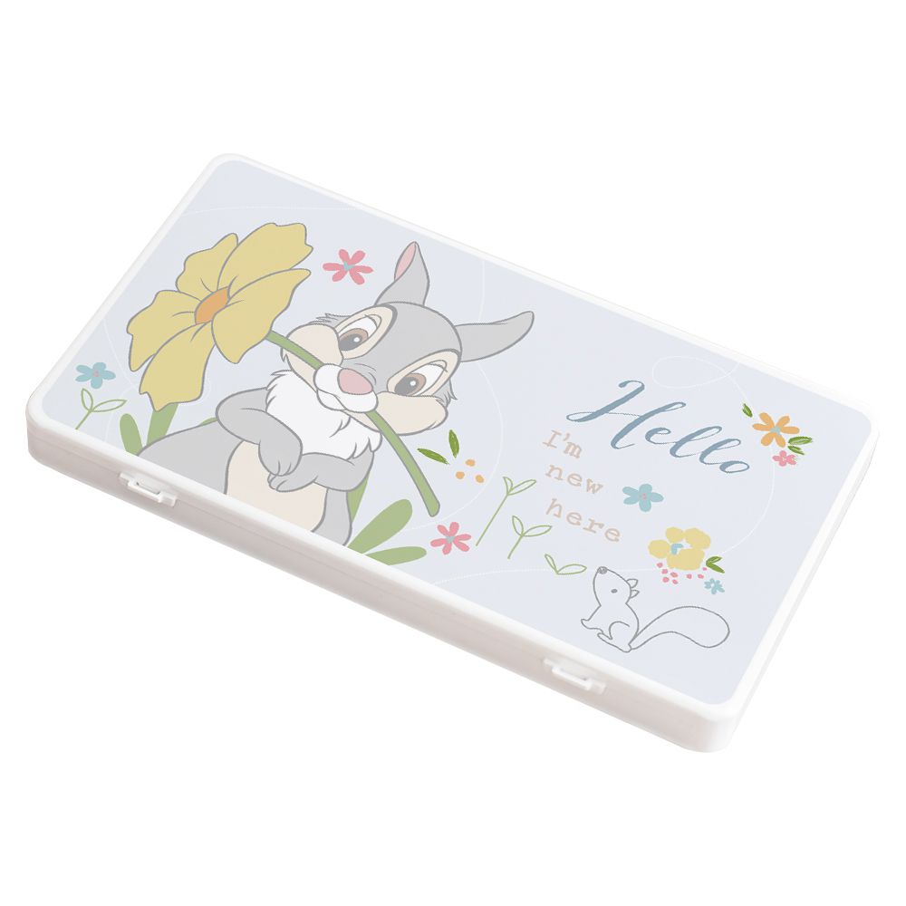 收納王妃 - 迪士尼 Disney 兔子系列【花朵桑普】隨身收納盒 口罩盒 發票盒 鉛筆盒 塑膠盒