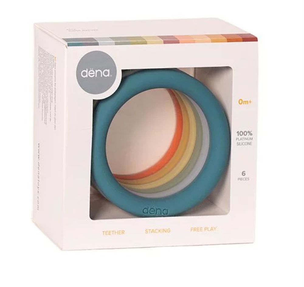 西班牙多功能創意圓圈圈-大地色(固齒器) (有3色可選)