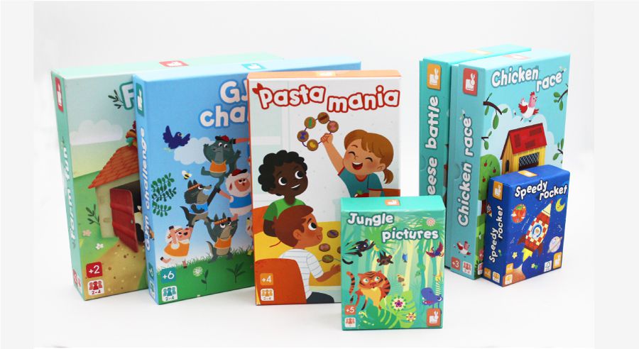 法國Janod - 趣味桌遊-認形辨色