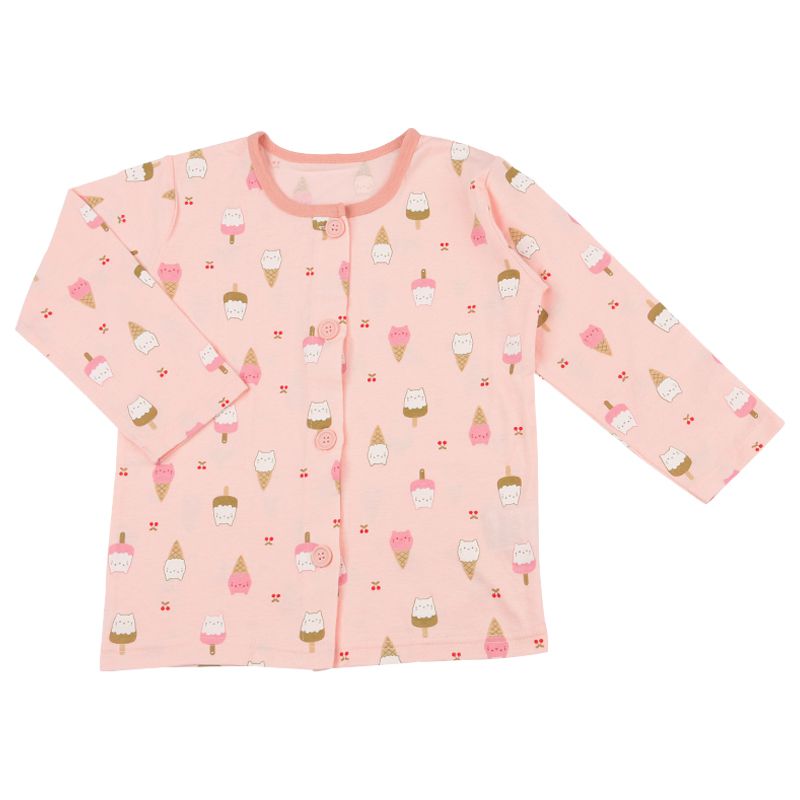 akachan honpo - 家居服3件組-粉紅色