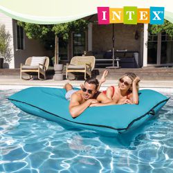 INTEX - 懶洋洋豪華水上浮排床198*157cm(56794EU)-海水藍