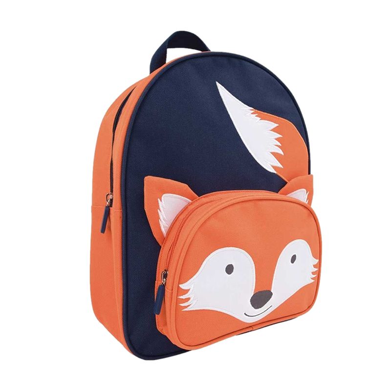 英國 JoJo Maman BeBe - 幼稚園/大童動物造型後背包-小狐狸