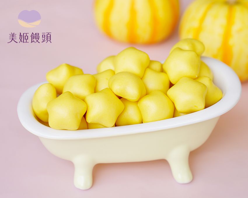 美姬饅頭 - 數星星南瓜泥一口小饅頭 (180g)