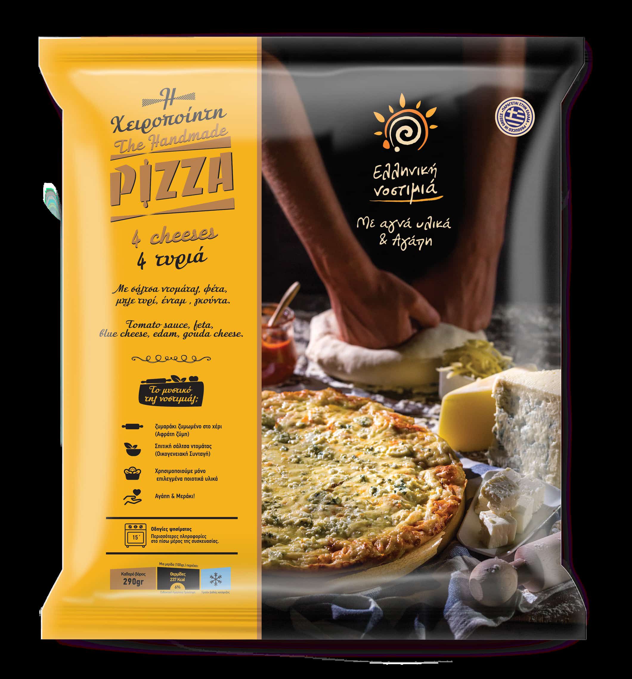 桂冠 - 希臘綜合起司披薩1入-290G/片