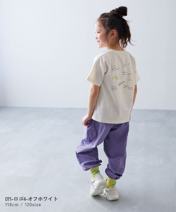 日本 devirock - 純棉定番短袖上衣-背後筆記-白