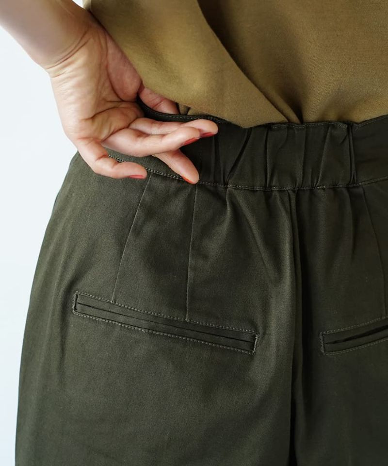 日本 zootie - 好好穿 打褶縮口西裝褲-黑