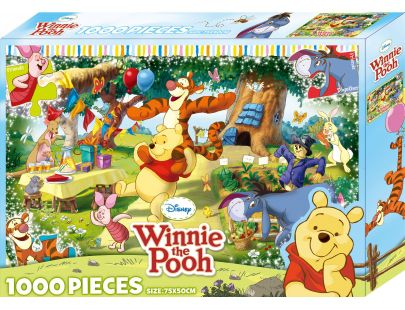 小熊維尼 1000片盒裝拼圖(A)-小熊維尼