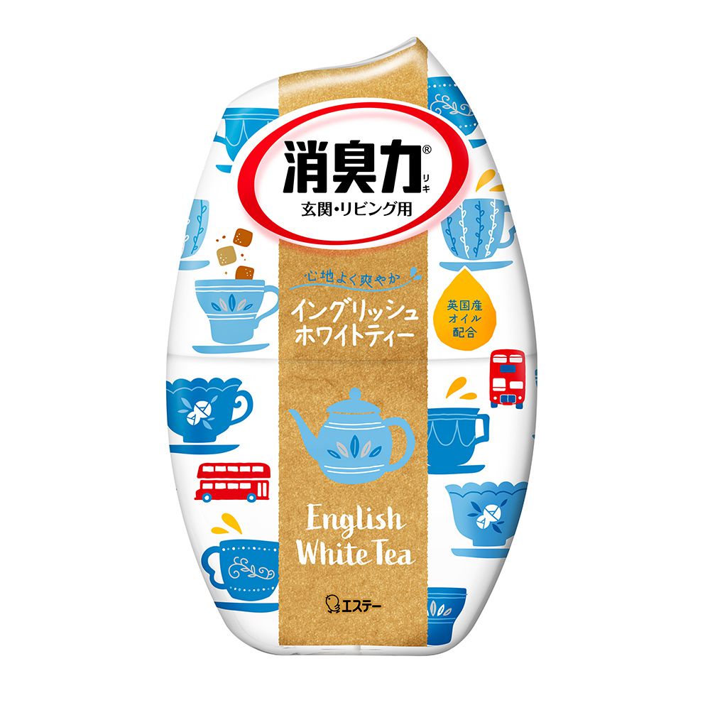 日本 ST 雞仔牌 - 部屋室內芳香 消臭力 香氛 芳香劑-英式白茶-400ml