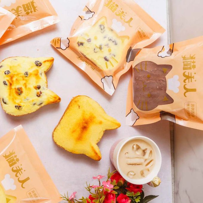 貓夫人 - 有料流沙奶酥(起司/莓果/鹹蛋黃)(90g)_任選10包組-起司*10