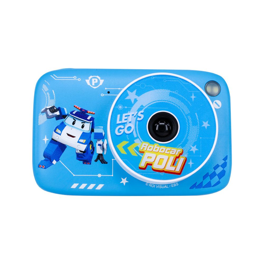 POLI 波力救援小英雄 - 兒童數位相機含32G記憶卡-波力-藍色