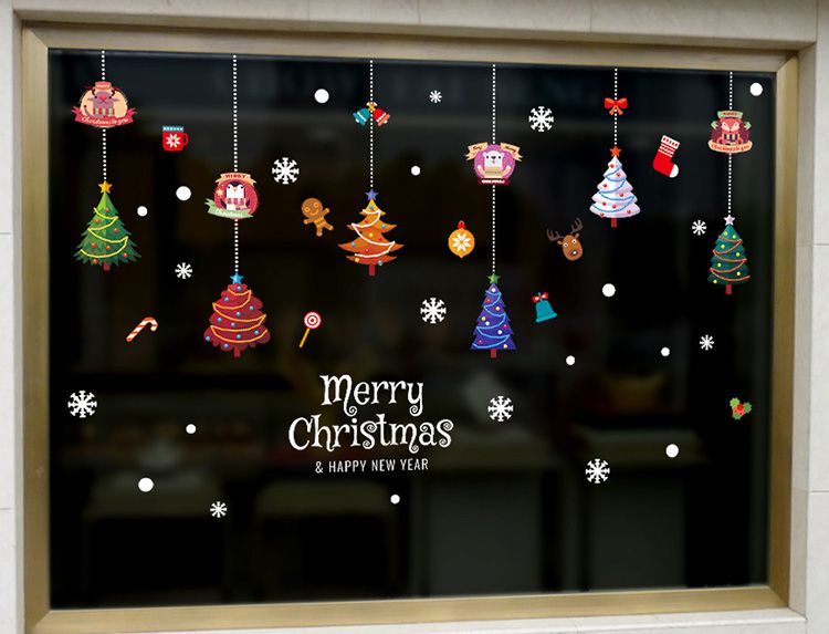 JB Design - 時尚壁貼-聖誕樹掛件XL650 (45cm*60cm)