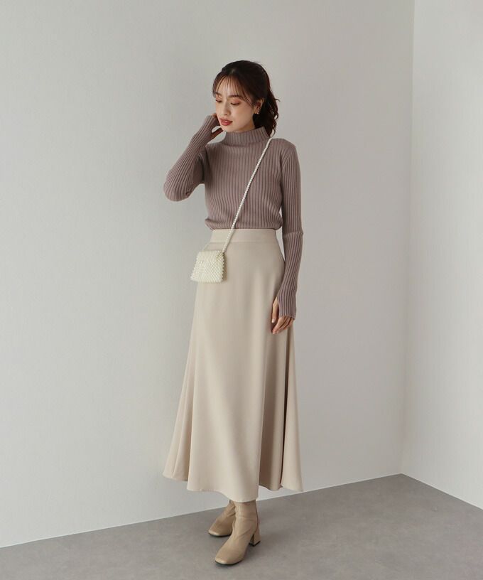 日本 BLUE EAST - 小立領坑條針織上衣-果實紅