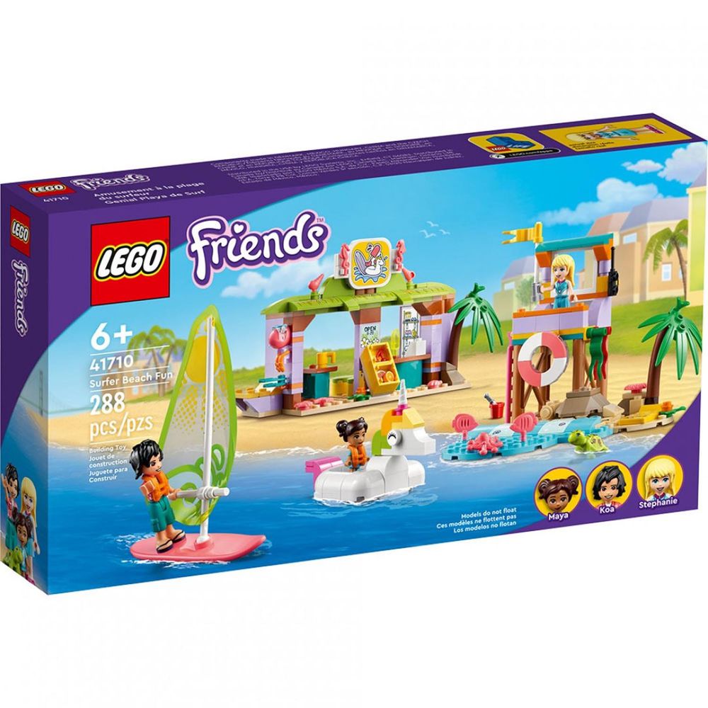 樂高積木 LEGO《 LT41710 》Friends 姊妹淘系列 - 趣味海灘衝浪-288pcs