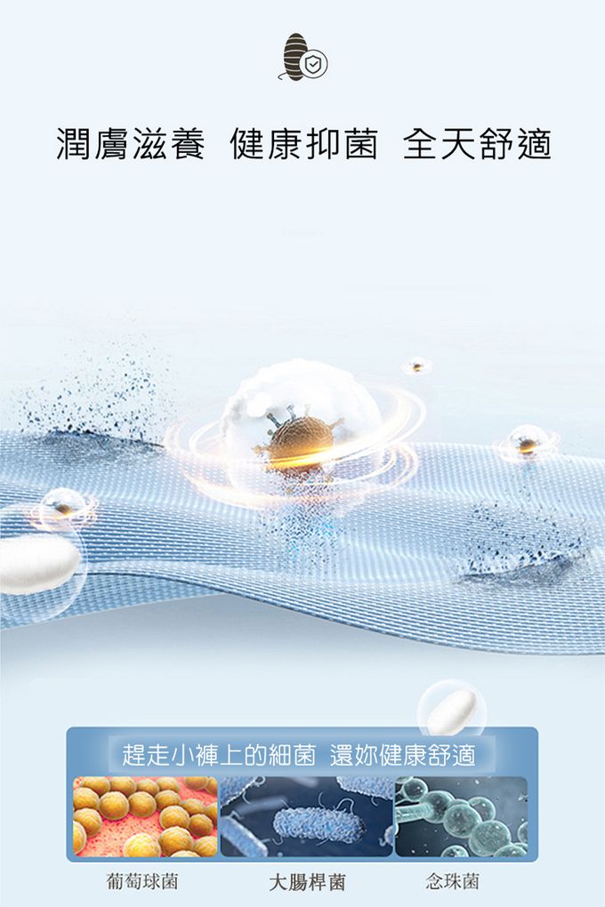 香茉 CHANMODE - 雲端呼吸冰透蠶絲涼內褲-白色/灰色/綠色/藍色/咖啡色/粉紅色