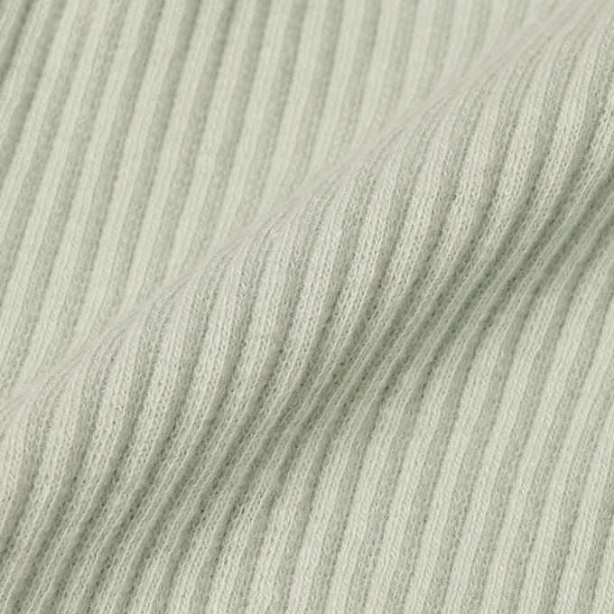 akachan honpo - 長袖外出包屁衣-胸下拼接-綠色