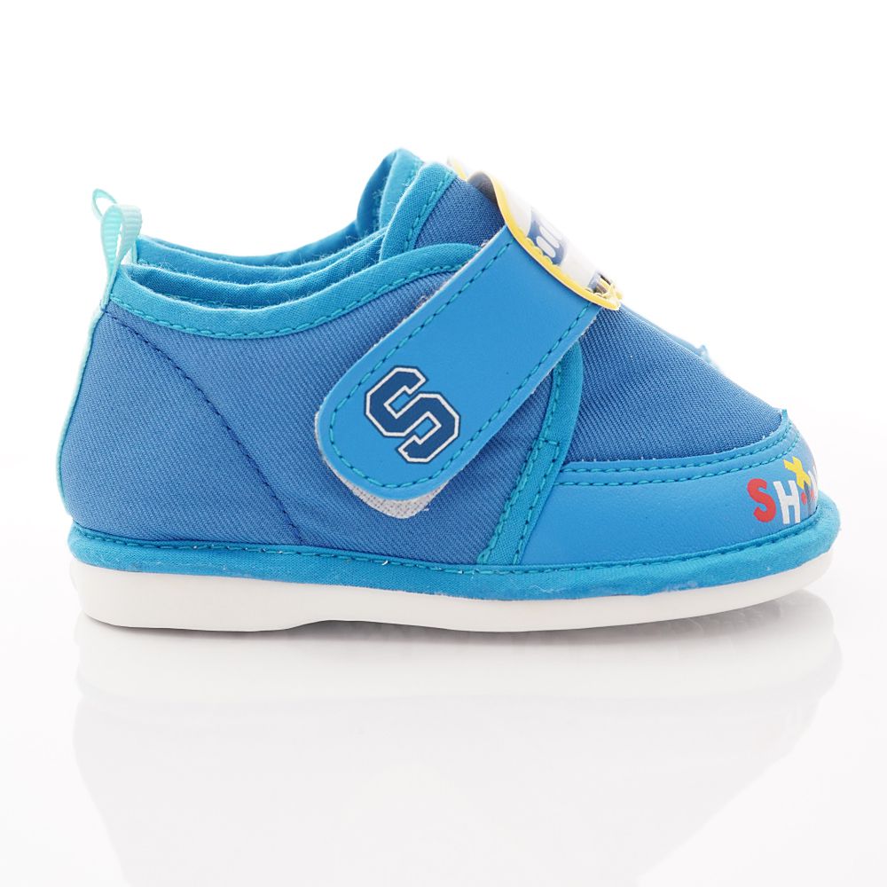 新幹線 - Q軟嗶嗶學步鞋款(寶寶段)-藍