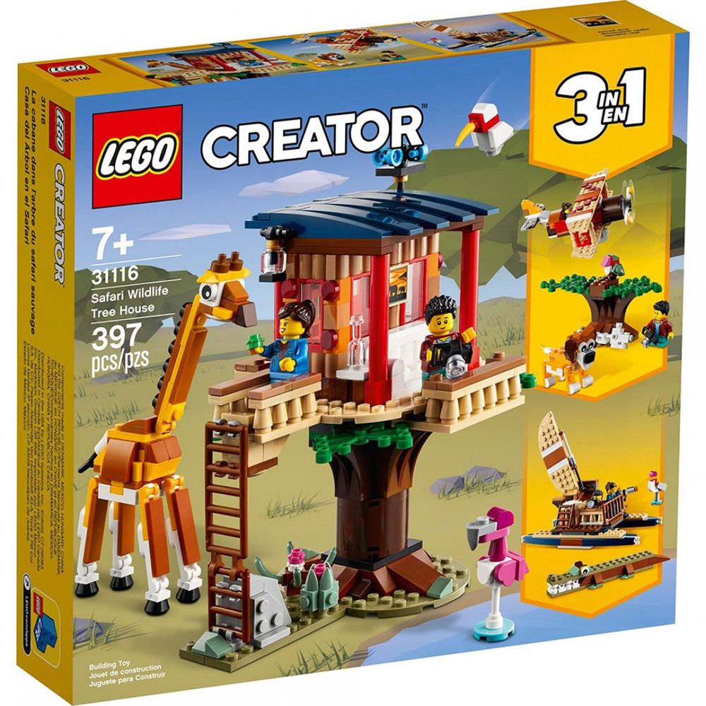 樂高 LEGO - 樂高積木 LEGO《 LT31116 》創意大師 Creator 系列 - 野生動物園樹屋-397pcs