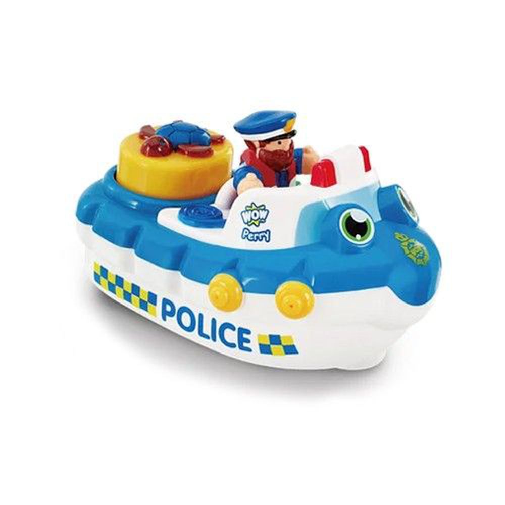 英國驚奇玩具 WOW Toys - 海上巡邏警艇 派瑞