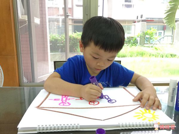 英國Little Brian - 可洗式無毒兒童專用水彩棒-6色(金屬色）