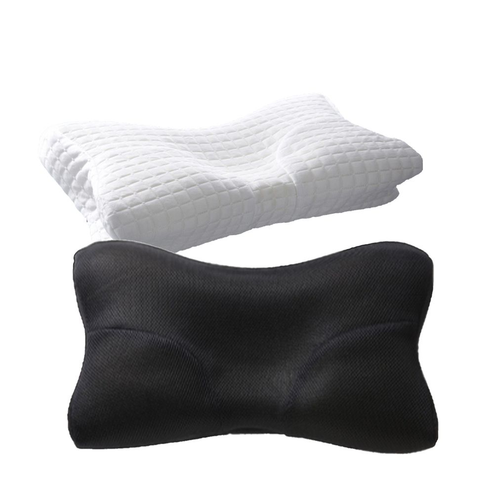 日本 SU-ZI - AS RAKUNA 快眠整體枕 (可調整高度) + 專用替換接觸冷感枕套