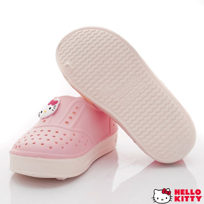 HELLO KITTY - HELLO KITTY超輕洞洞休閒款 823637粉(中小童段)-休閒鞋-粉