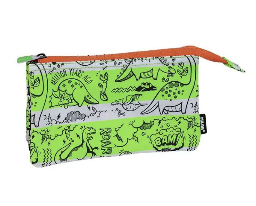 MILAN - 萬用袋-恐龍樂園_快樂貪食龍(5層)