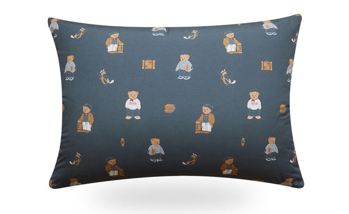 韓國 Maatila - M2全方位抗菌防蟎枕套-紳士熊熊 (50X70cm)