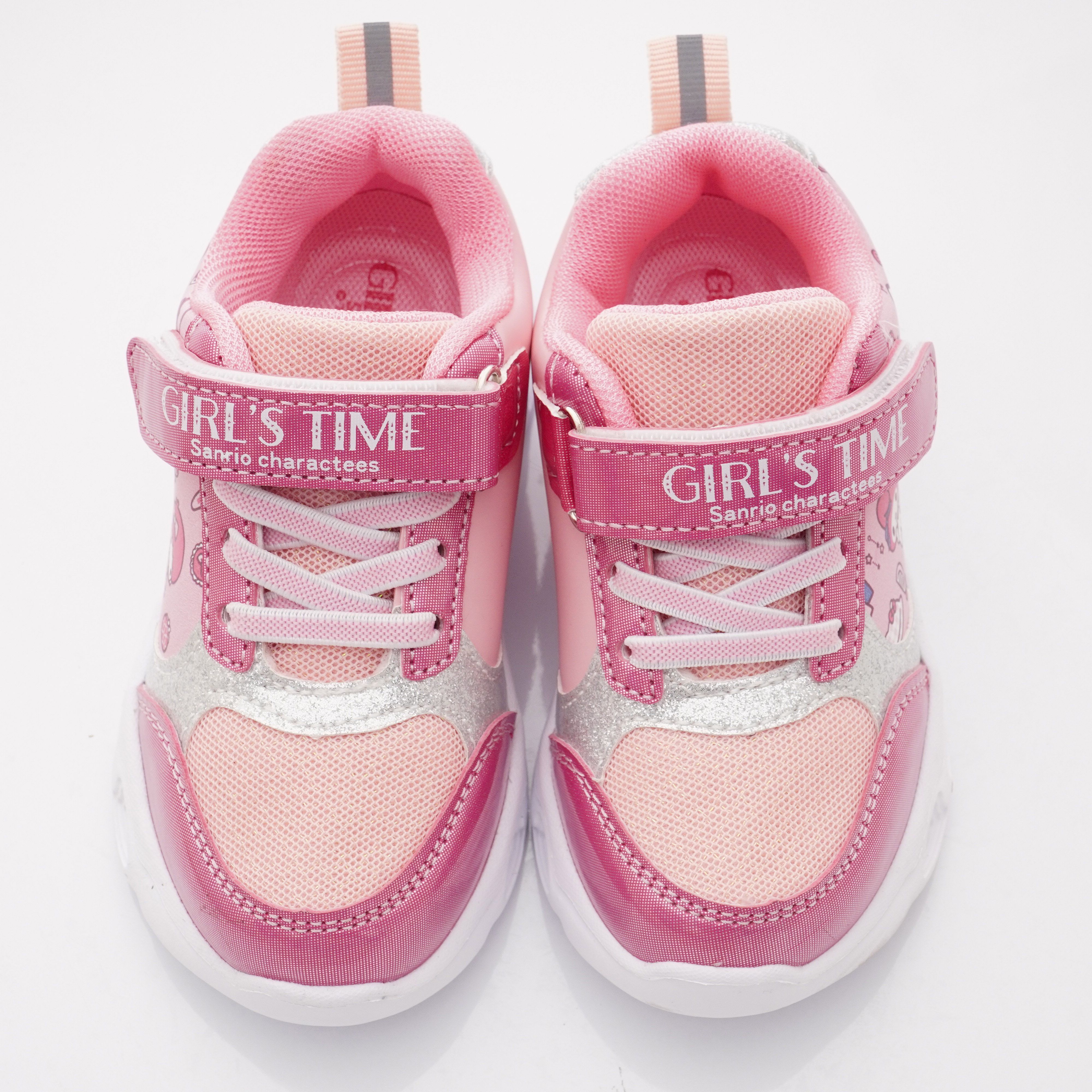 HELLO KITTY - 運動電燈鞋款(小童段)-桃紅