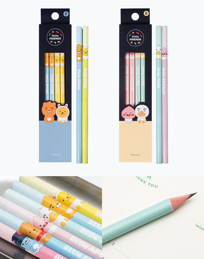 Kakao Friends - 認真筆記8入組-Ryan