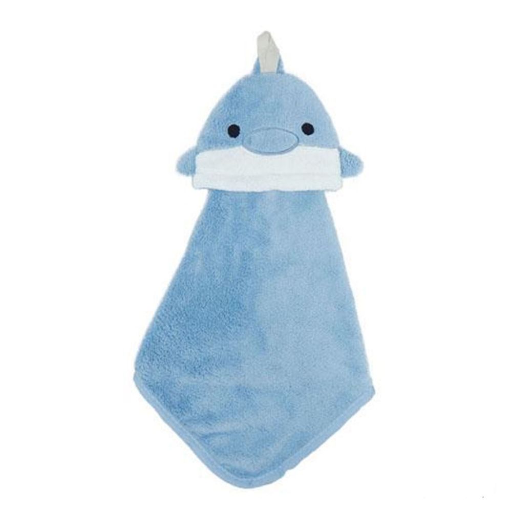 日本 Pinecreate - 軟綿綿超吸水手擦巾-海豚