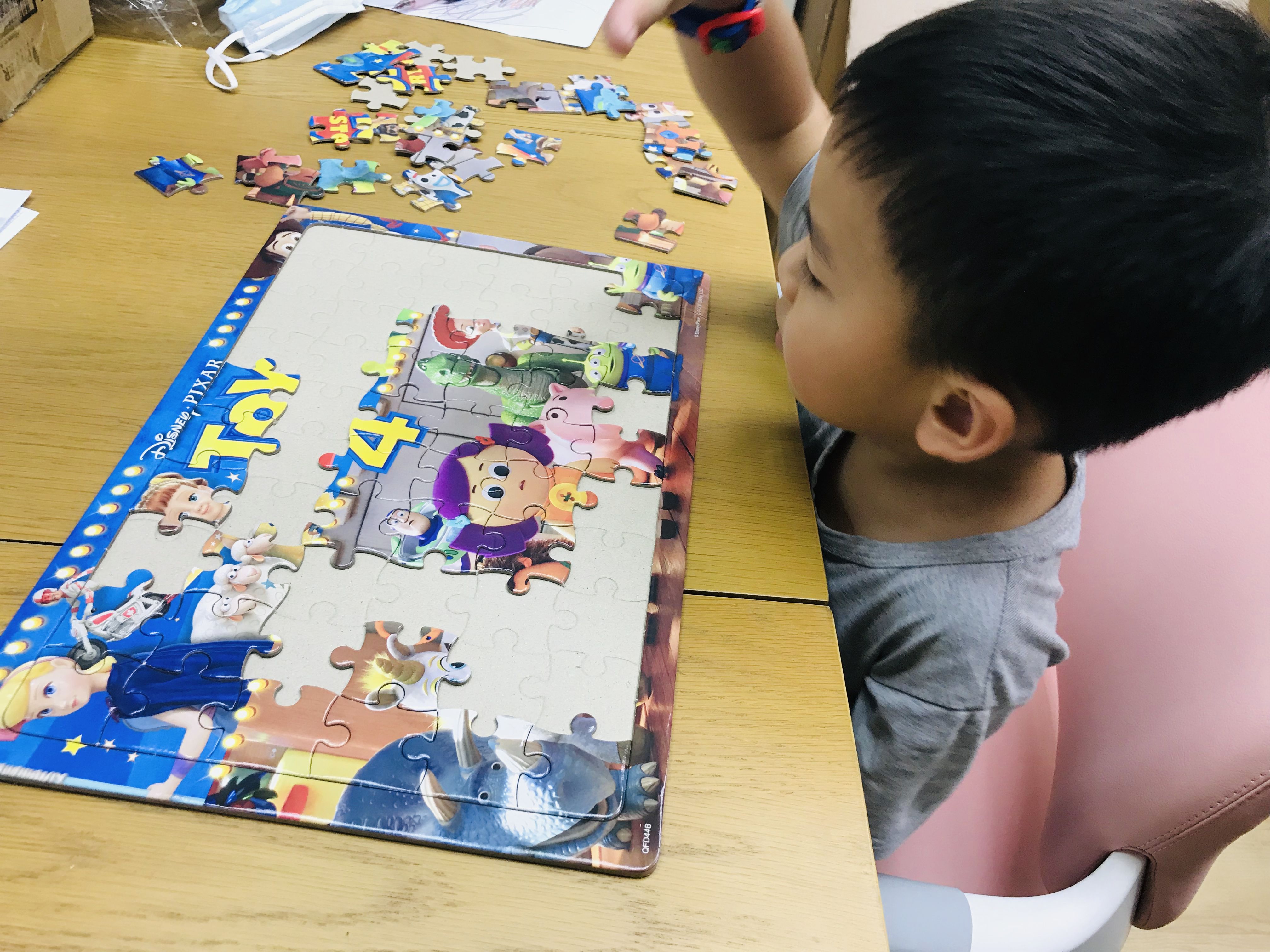 京甫 - 彩色拼圖(B)-玩具總動員4 (B)