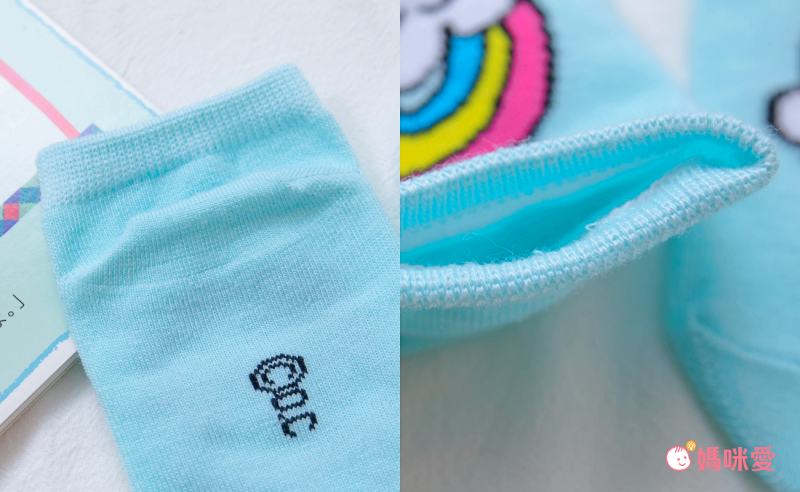 日本 OKUTANI - 童趣日文插畫短襪-愛心-紅白 (13-18cm(3-6y))