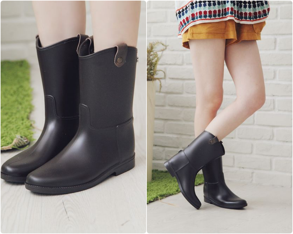 法國 Méduse 親子時尚雨靴/短靴/中筒靴