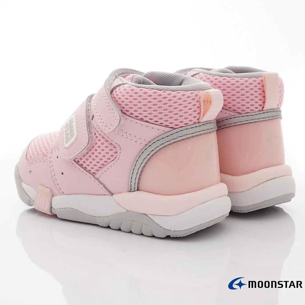 Moonstar日本月星 - 物理師推薦護踝專業矯正機能款-多附一雙鞋墊(中小童)-運動鞋-粉