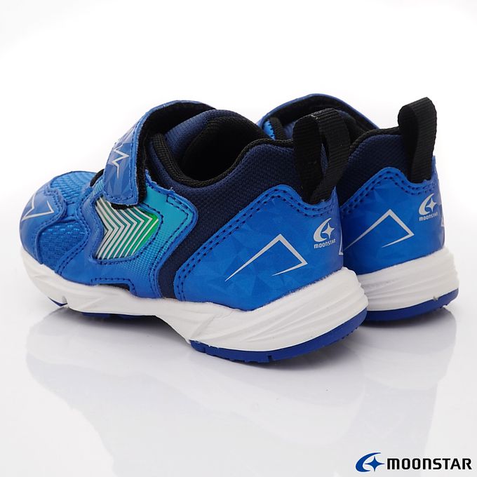 Moonstar日本月星 - 月星閃電電燈競速童鞋-ZB11125藍(中小童段)-機能運動鞋-藍