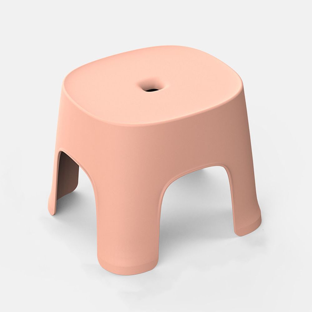 HEDO - 可堆疊排排方椅-粉色
