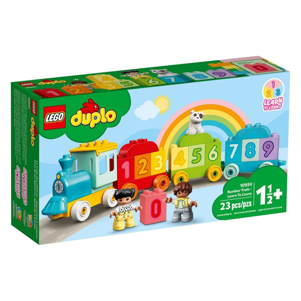 樂高 LEGO - 樂高積木 LEGO《 LT10954》Duplo 得寶系列 - 數字列車－學習數數-23pcs