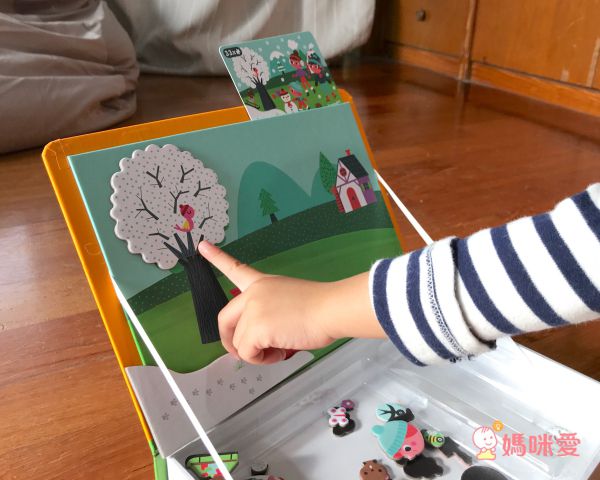 法國Janod - 【熱賣】磁鐵遊戲書-四季