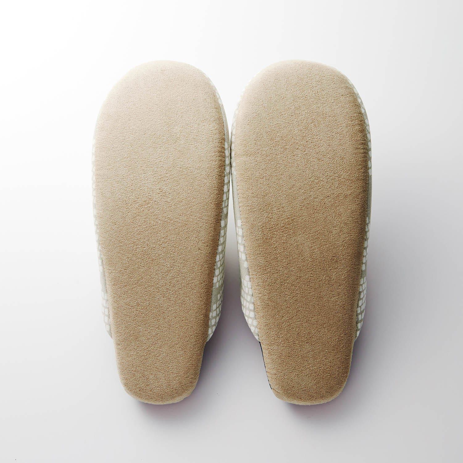 日本千趣會 - 優雅北歐風可機洗室內拖鞋-冷灰系 (24-26cm)