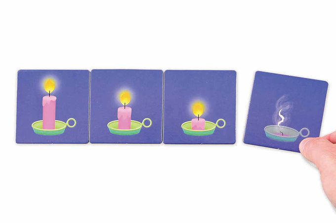 順序圖卡(支援多重點讀筆)-FOOD超人腦力開發圖卡教具*新版