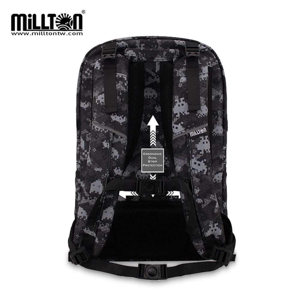 軍規雙軸護脊書包｜黑鐵大戰Black Pixel｜30L 800g