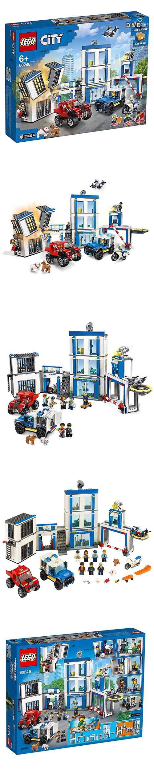 樂高 LEGO - 樂高 CITY 城市警察系列 -  警察局 60246-743pcs