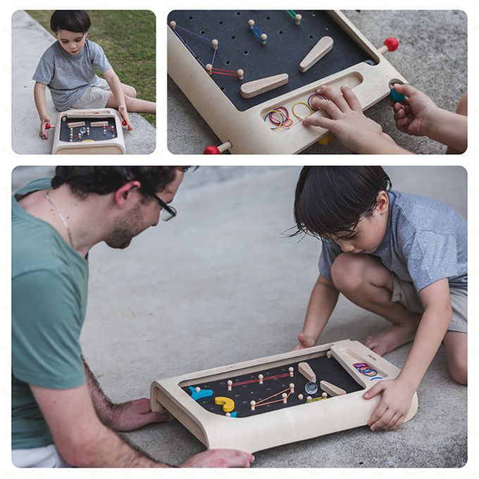 泰國 Plantoys - 桌上擂台-百變彈珠檯